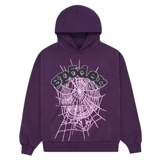 Sp5der Web Hoodie - Purple