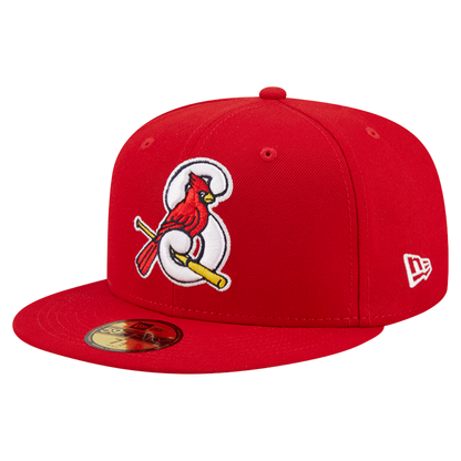 Springfield Cardinals Authentic Collection On-Field New Era Red 59FIFTY Fitted Hat