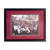 St Louis Cardinals 2011 World Series Champions Team Autographed Framed 11x14 - Full Letter JSA COA