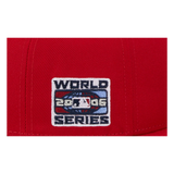 St Louis Cardinals STL 2006 World Series Patch New Era Red 9FIFTY Adjustable Snapback Hat