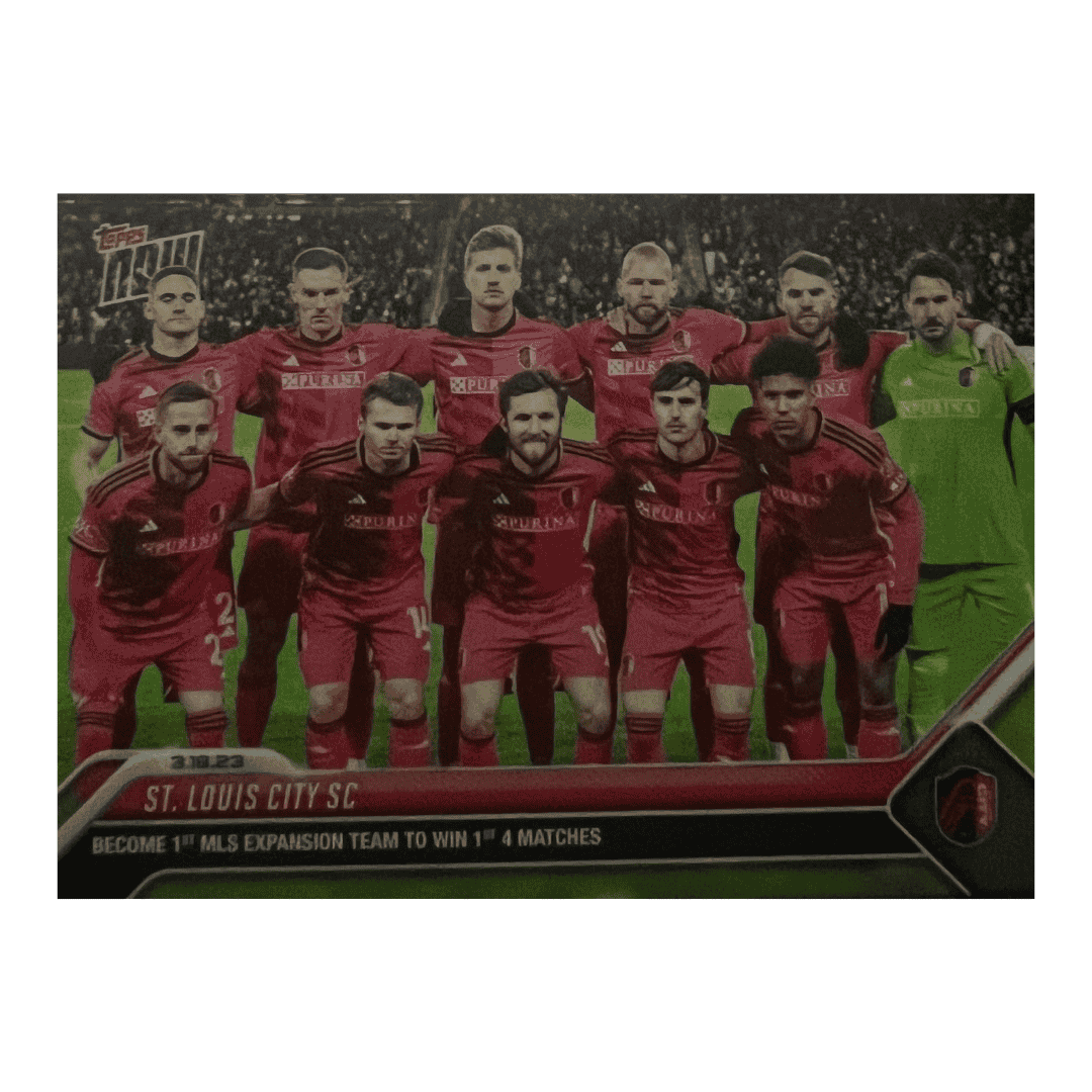 St Louis City SC 2023 Topps Now MLS Trading Card #41