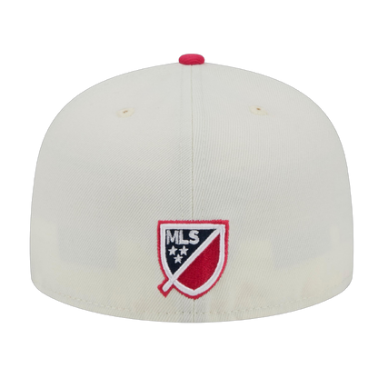 St Louis City SC Official Team Color 2Tone New Era Cream/Red 59FIFTY Fitted Hat