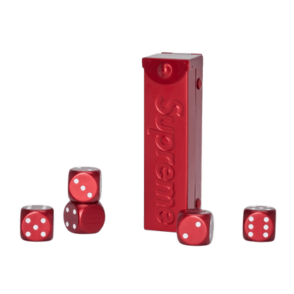 Supreme Aluminum Dice Set - Red