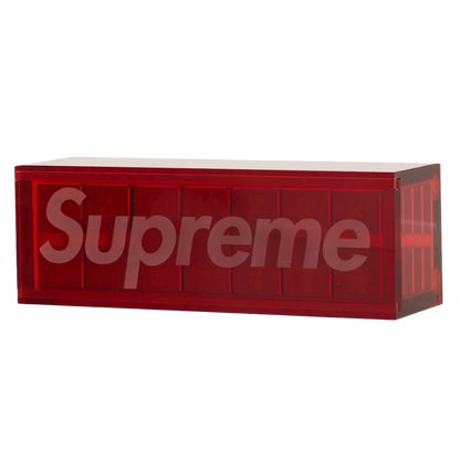 Supreme Aluminum Domino Set - Red