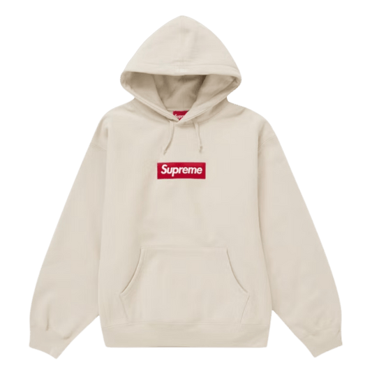 Supreme Box Logo Hoodie - Bone