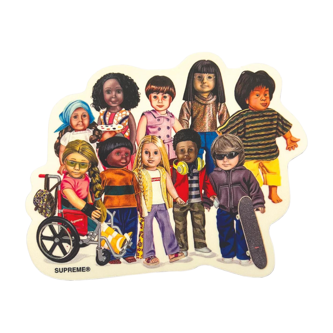 Supreme Doll Sticker