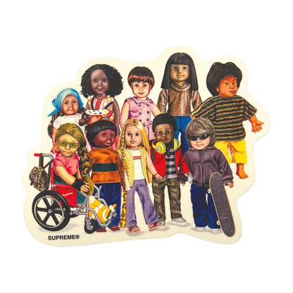 Supreme Doll Sticker