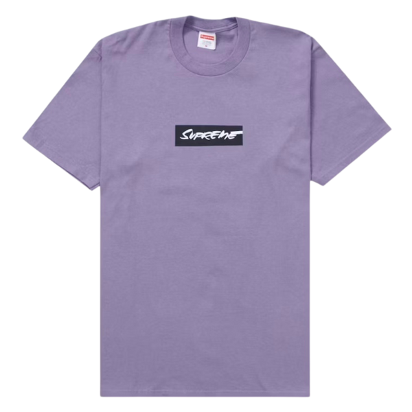 Supreme Futura Box Logo Short Sleeve Tee - Purple – Fan Cave