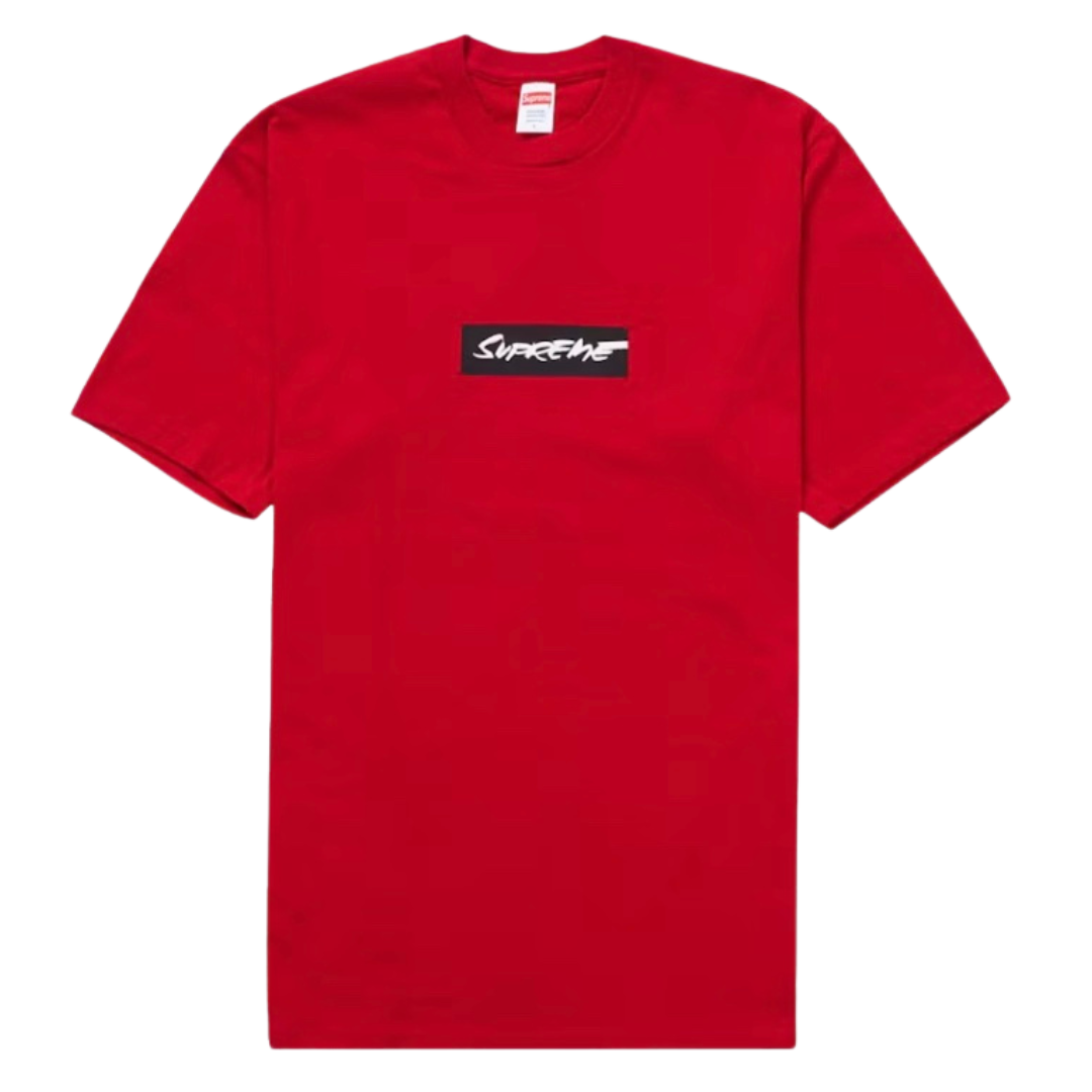 Supreme Futura Box Logo Short Sleeve Tee - Red – Fan Cave