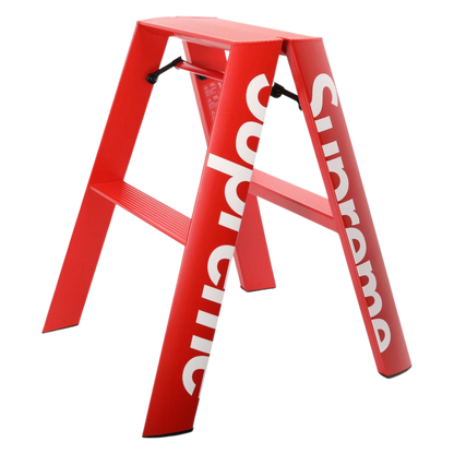 Supreme Lucano Step Ladder - Red