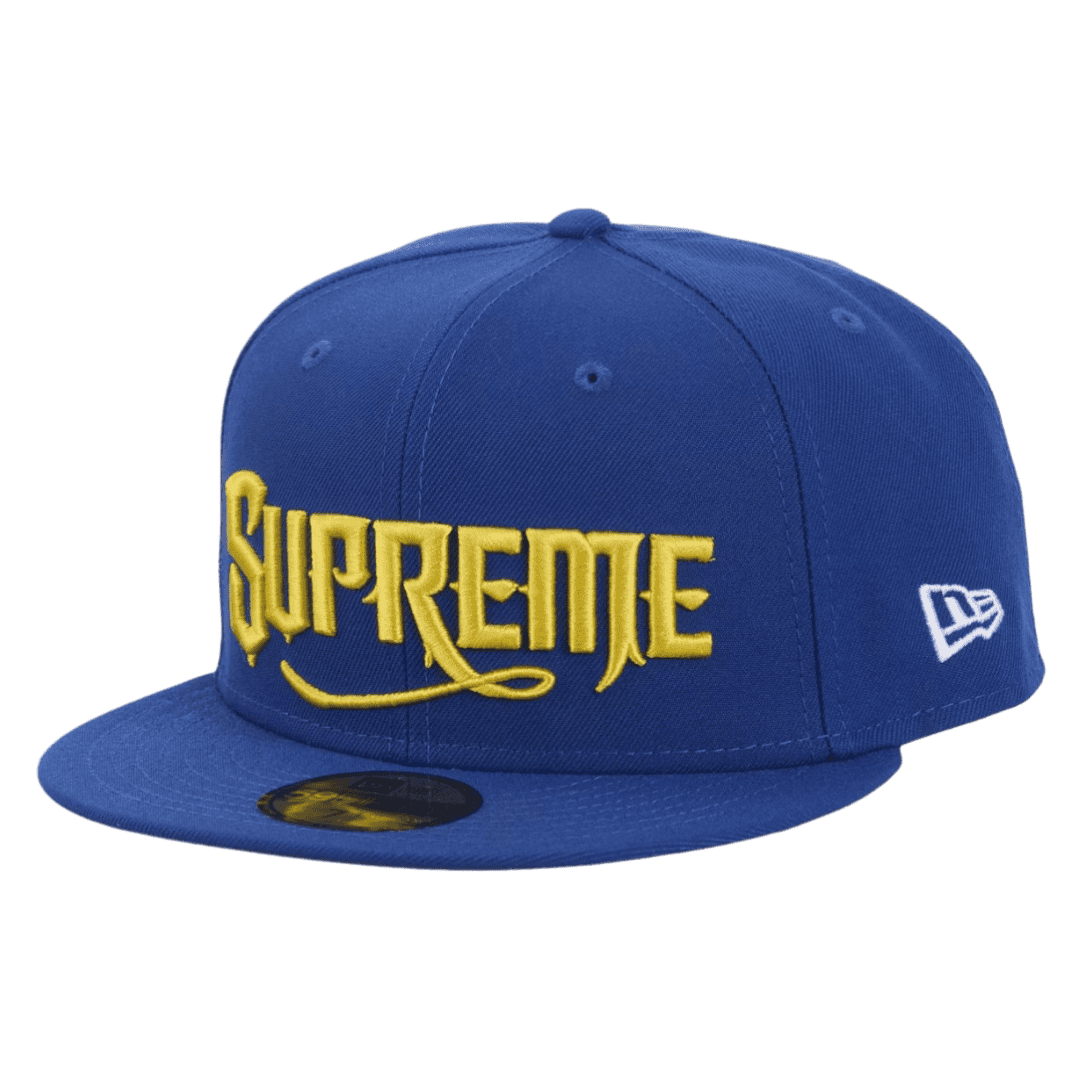 Supreme Mr Cartoon New Era Light Royal 59FIFTY Fitted Hat