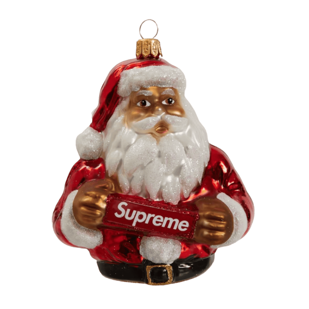 Supreme Santa Ornament