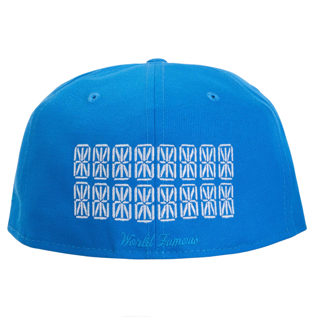 Supreme Sharpie Box Logo New Era Fitted Hat - Blue