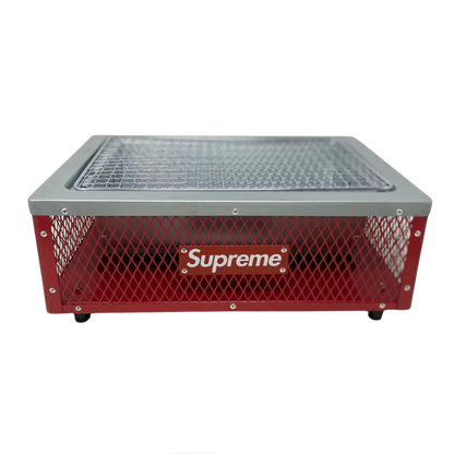 Supreme Coleman Charcoal Table Top Grill - Red