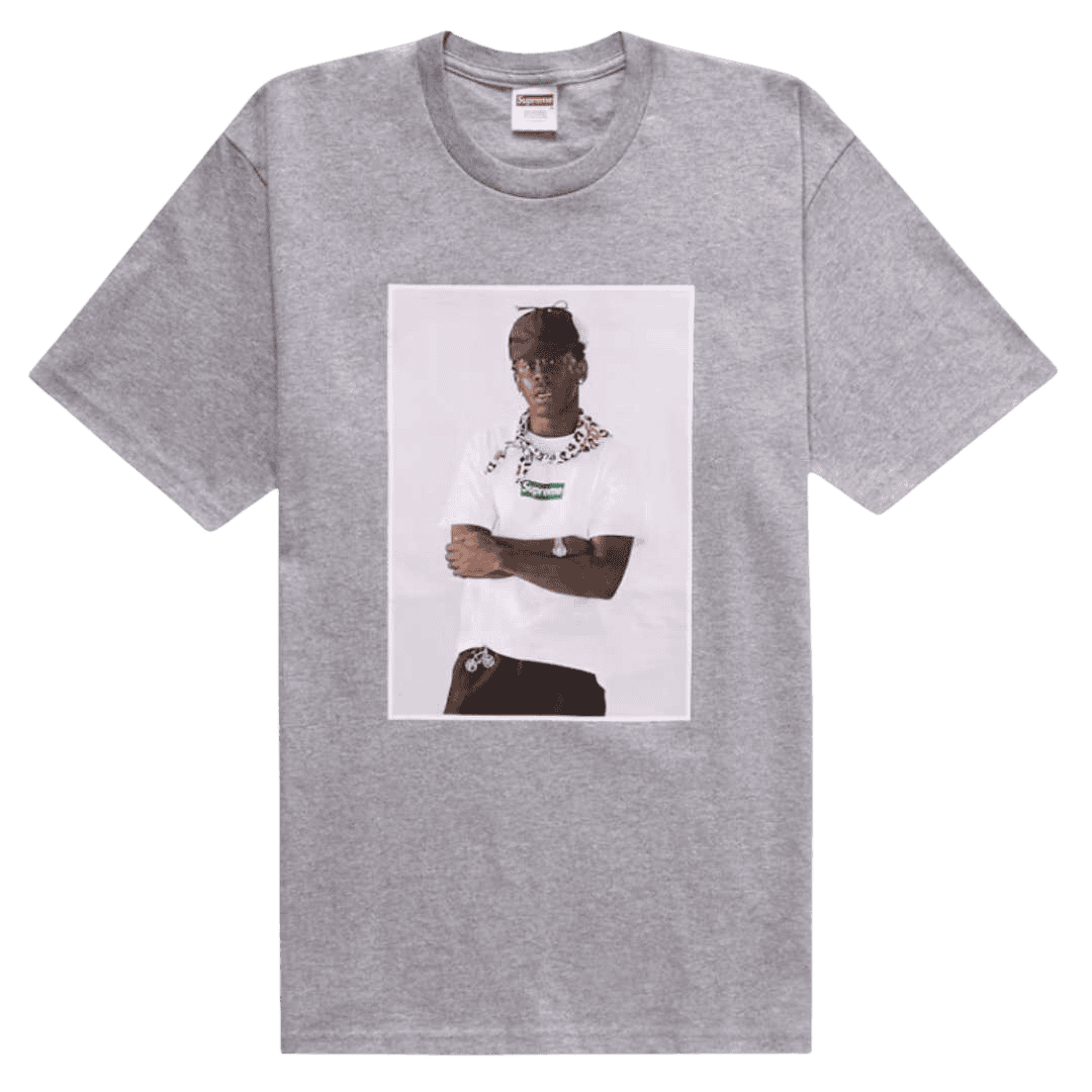 Supreme Tyler the Creator Short Sleeve Tee - Heather Grey