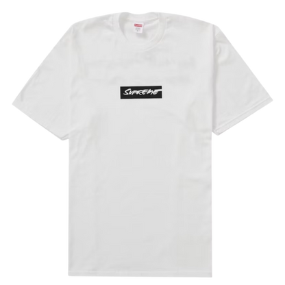 Supreme Futura Box Logo Short Sleeve Tee - White