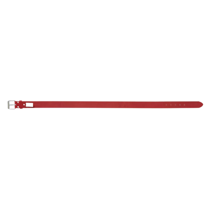 Supreme Repeat Leather Belt - Red