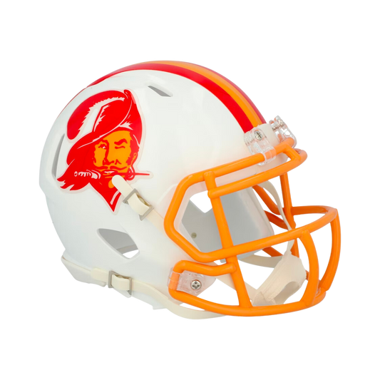 Tampa Bay Buccaneers 1976-1996 Throwback Speed Riddell Mini Football Helmet