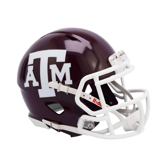 Texas A&M Aggies Maroon Speed Riddell Mini Football Helmet