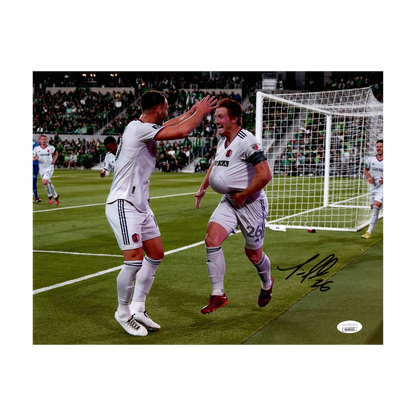 Tim Parker St Louis City SC Autographed 1st Goal Celebration 11x14 Photo - JSA COA