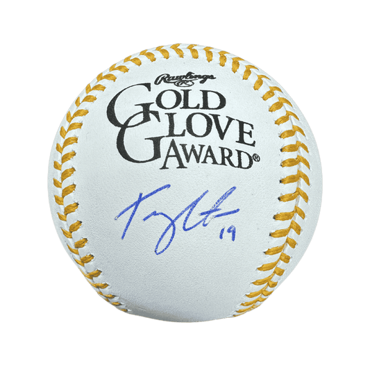 Tommy Edman Los Angeles Dodgers Autographed Gold Glove Baseball - MLB COA