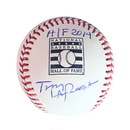 Tony La Russa St Louis Cardinals Autographed Hall of Fame Baseball with HOF 2014 Inscription - JSA COA