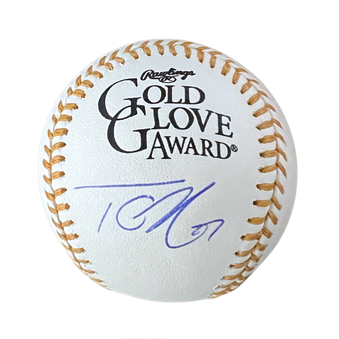 Tyler O'Neill Boston Red Sox Autographed Gold Glove Baseball - MLB COA