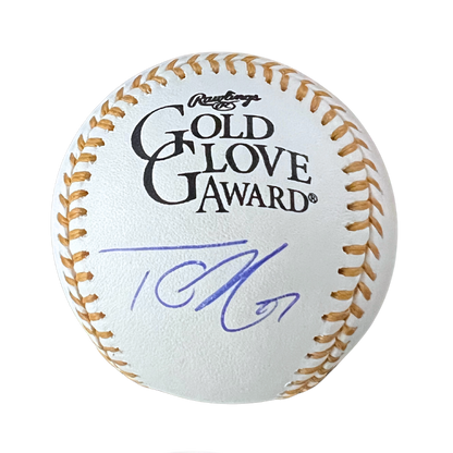 Tyler O'Neill Boston Red Sox Autographed Gold Glove Baseball - MLB COA