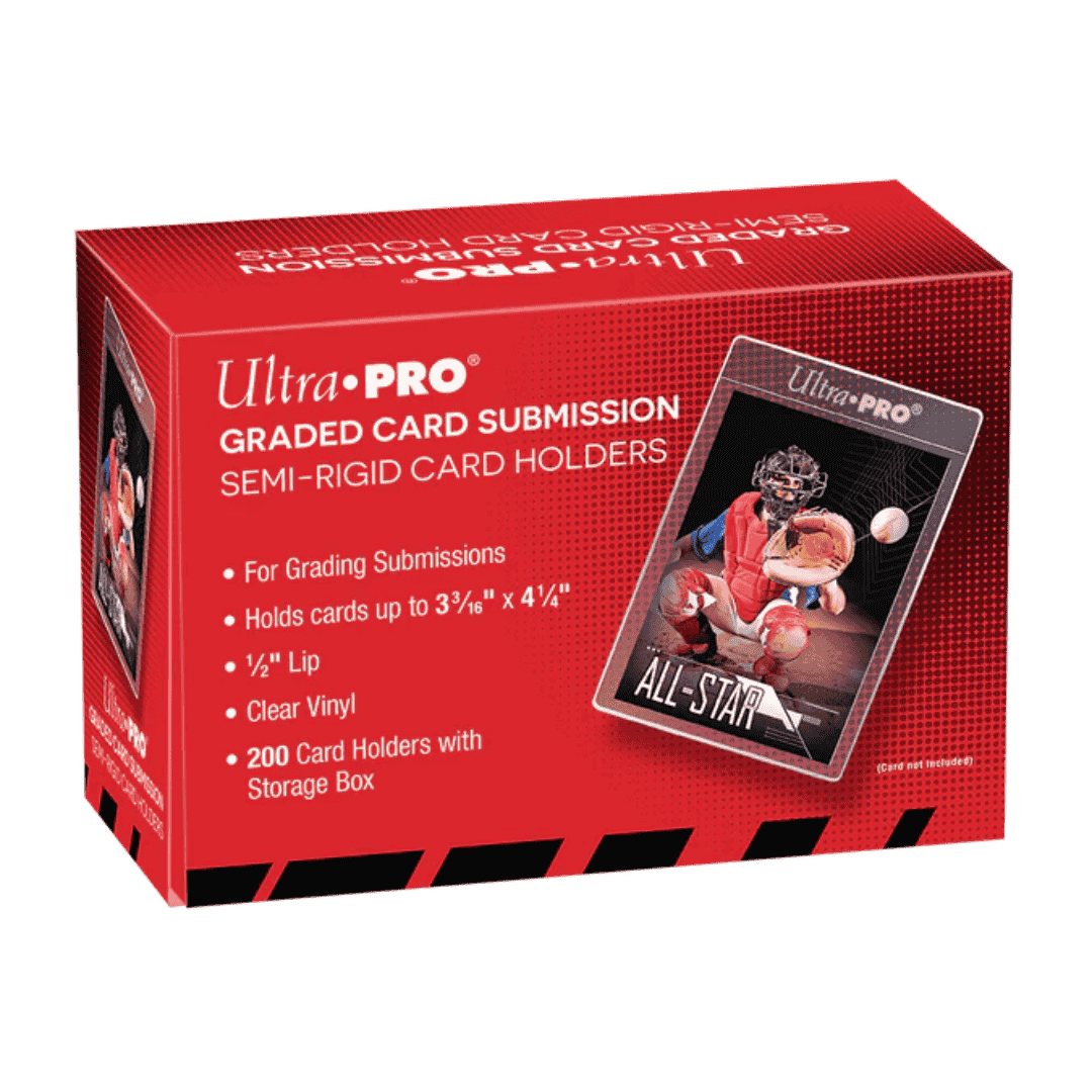 Ultra Pro 1/2" Lip Semi-Rigid Tall Card Holders - 200ct