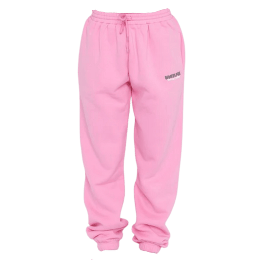 White Fox Vacay Calling Sweatpant -Pink