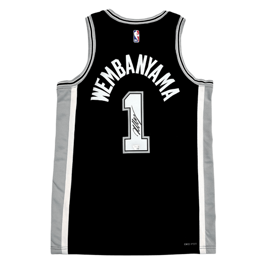 Victor Wembanyama San Antonio Spurs Autographed Authentic Nike Jersey - Fanatics COA