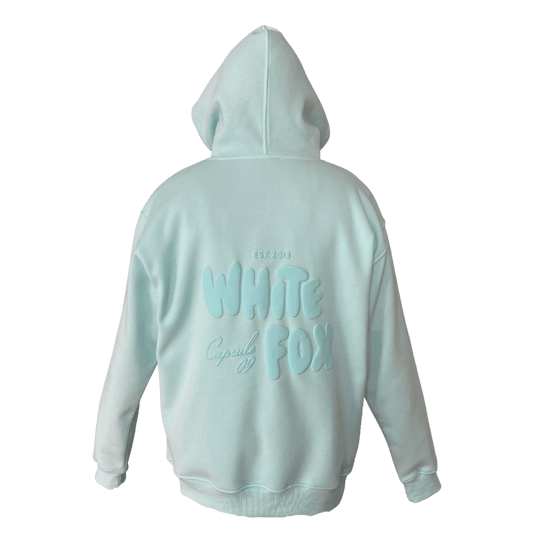 White Fox Capsule 9 Star Of The Moment Oversized Hoodie - Mint