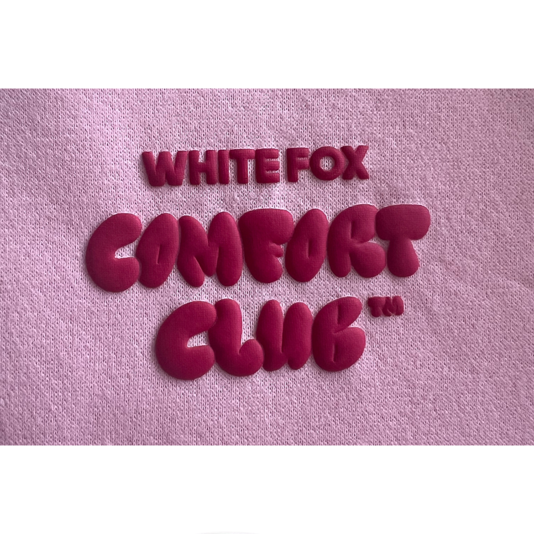 White Fox Comfort Club Oversized Hoodie - Bon Bon