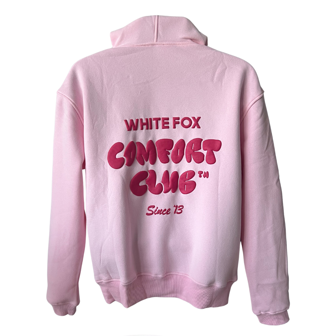 White Fox Comfort Club Oversized Hoodie - Bon Bon
