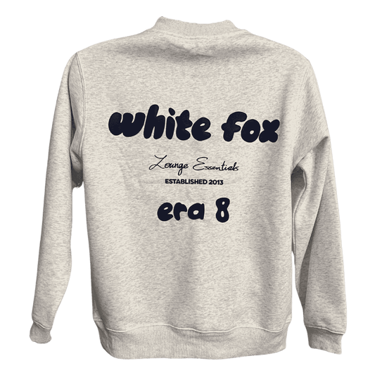 White Fox Era 8 Oversized Crewneck - Galaxy