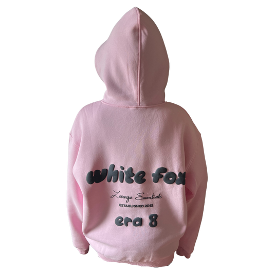 White Fox Era 8 Oversized Hoodie - Marshmallow