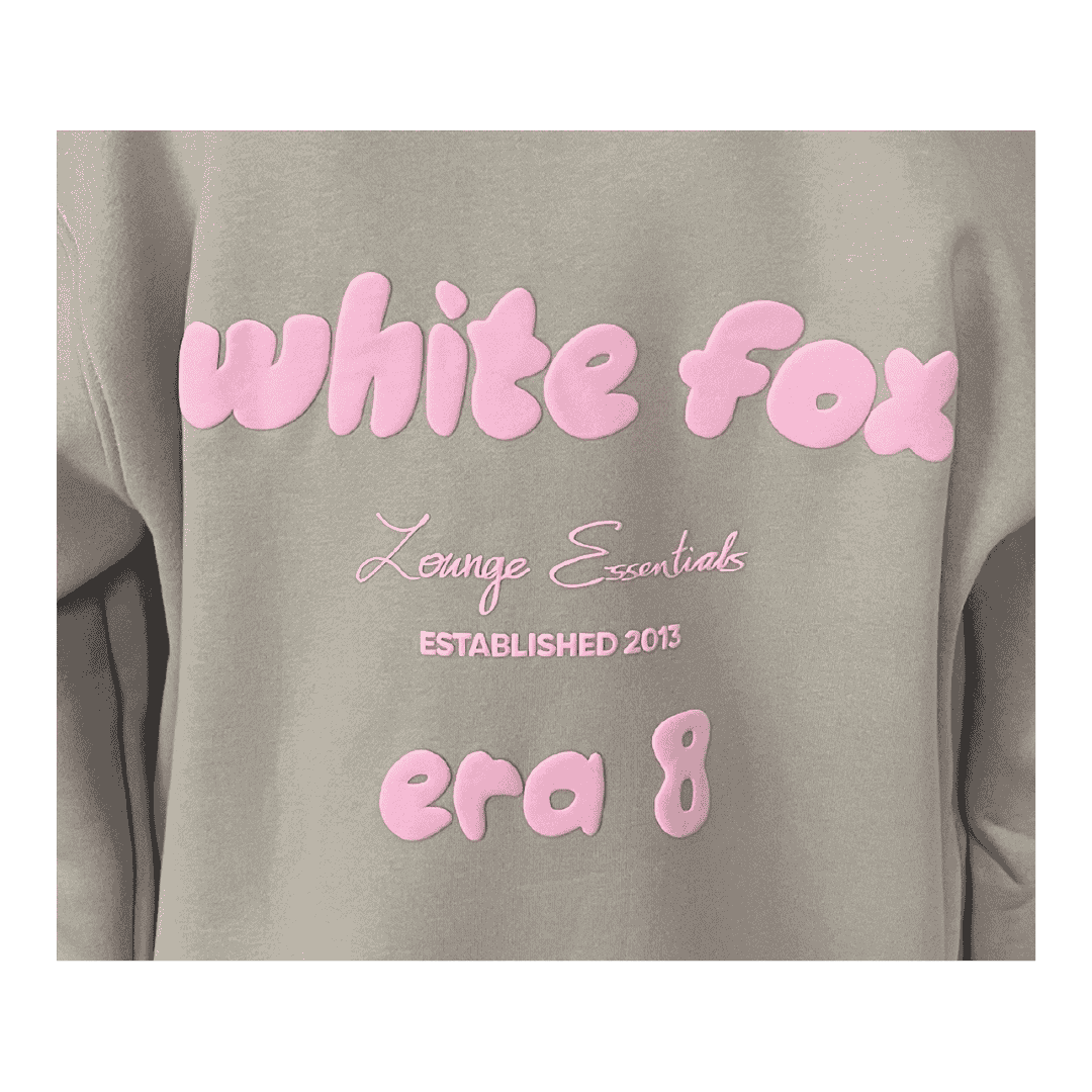 White Fox Era 8 Oversized Hoodie - Mooncake