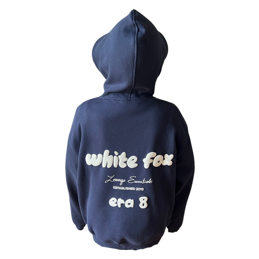 White Fox Era 8 Oversized Hoodie - Nautical