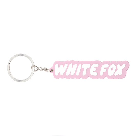 White Fox I've Got You Keychain - Pink