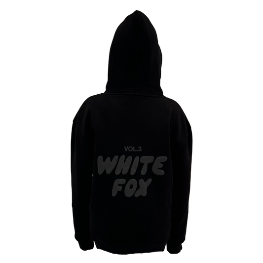 White Fox Offstage Oversized Hoodie - Onyx