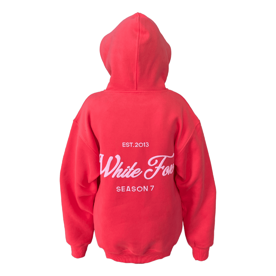 White Fox Season 7 Oversized Hoodie - Sorbet