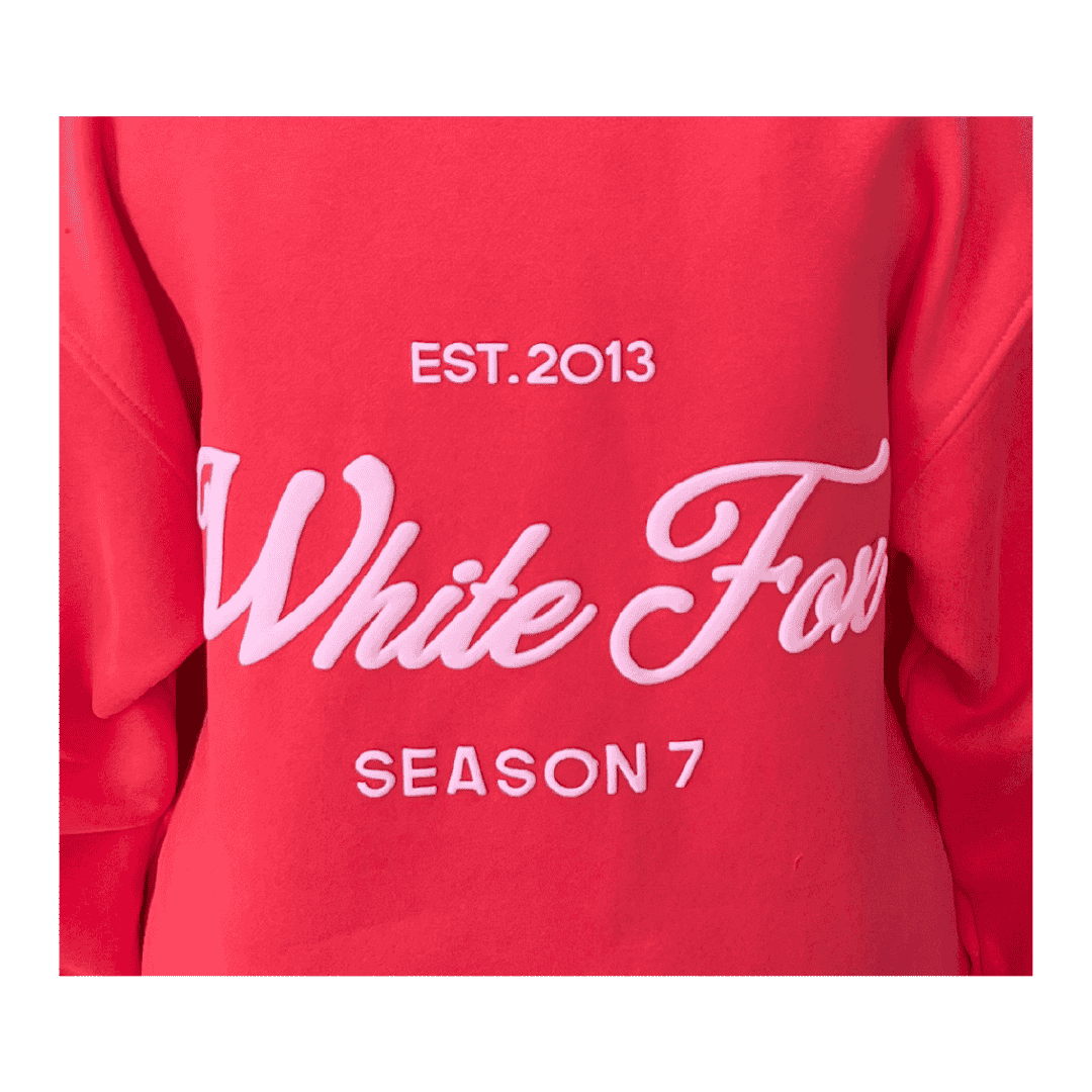 White Fox Season 7 Oversized Hoodie - Sorbet