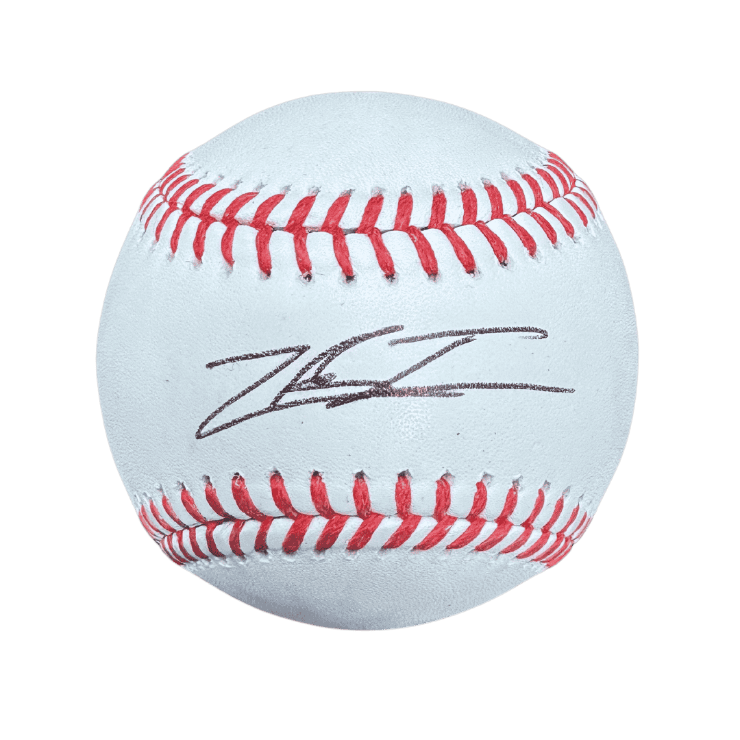 Zack Thompson St Louis Cardinals Autographed Baseball - MLB COA (Black Auto)