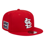 St Louis Cardinals STL 2006 World Series Patch New Era Red 9FIFTY Adjustable Snapback Hat