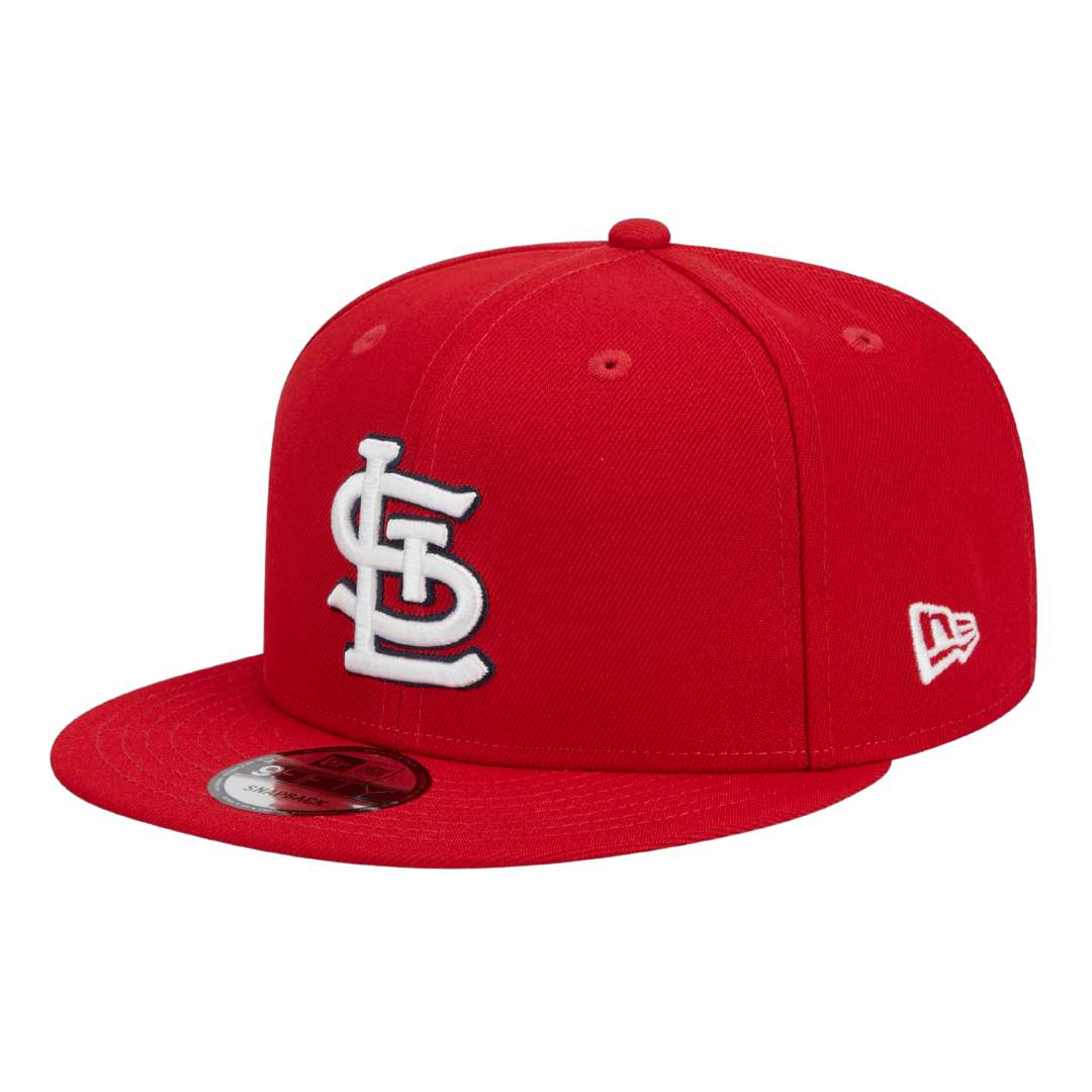 St Louis Cardinals STL 2006 World Series Patch New Era Red 9FIFTY Adjustable Snapback Hat