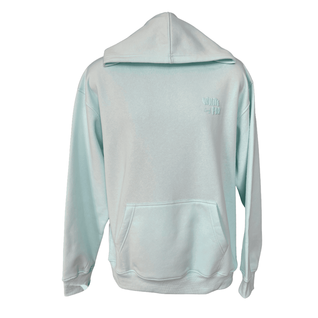 White Fox Capsule 9 Star Of The Moment Oversized Hoodie - Mint